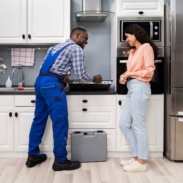 can you provide an estimate for cooktop repair before beginning any work in Crawford County Kansas